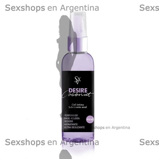 Gel lubricante anal olor a coco